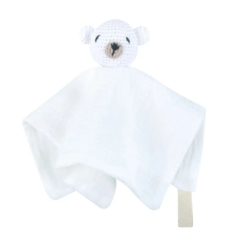 Drooling Towel for Boys Girl Breathable Soother Towel Infant Mood Soothing Bib