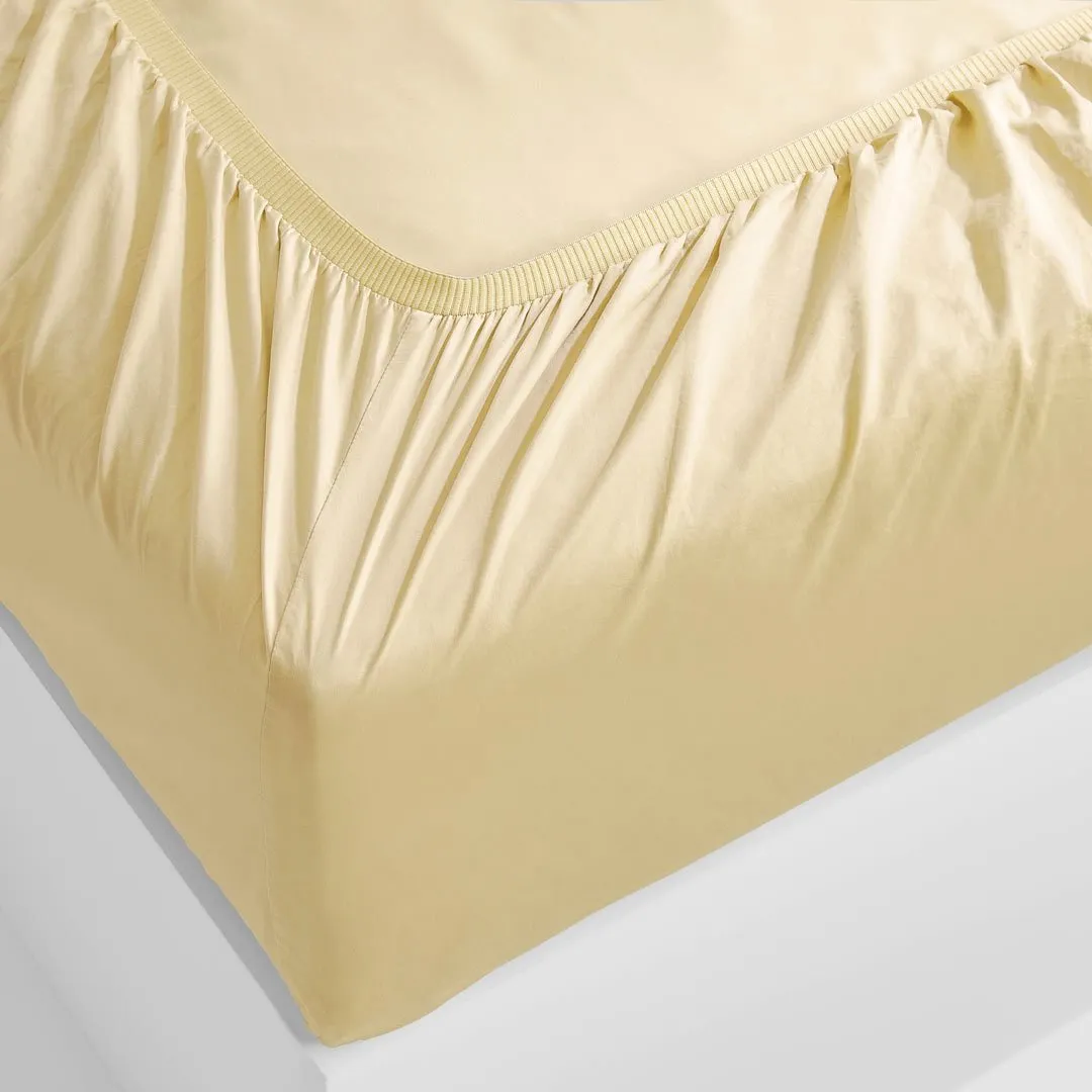 Eden Cotton - Butter Bed Sheets