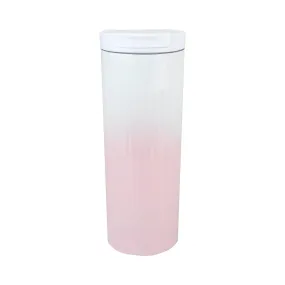 Elegant Gradient Tumblers / Travel Mug - Ombre Pink 580 ml