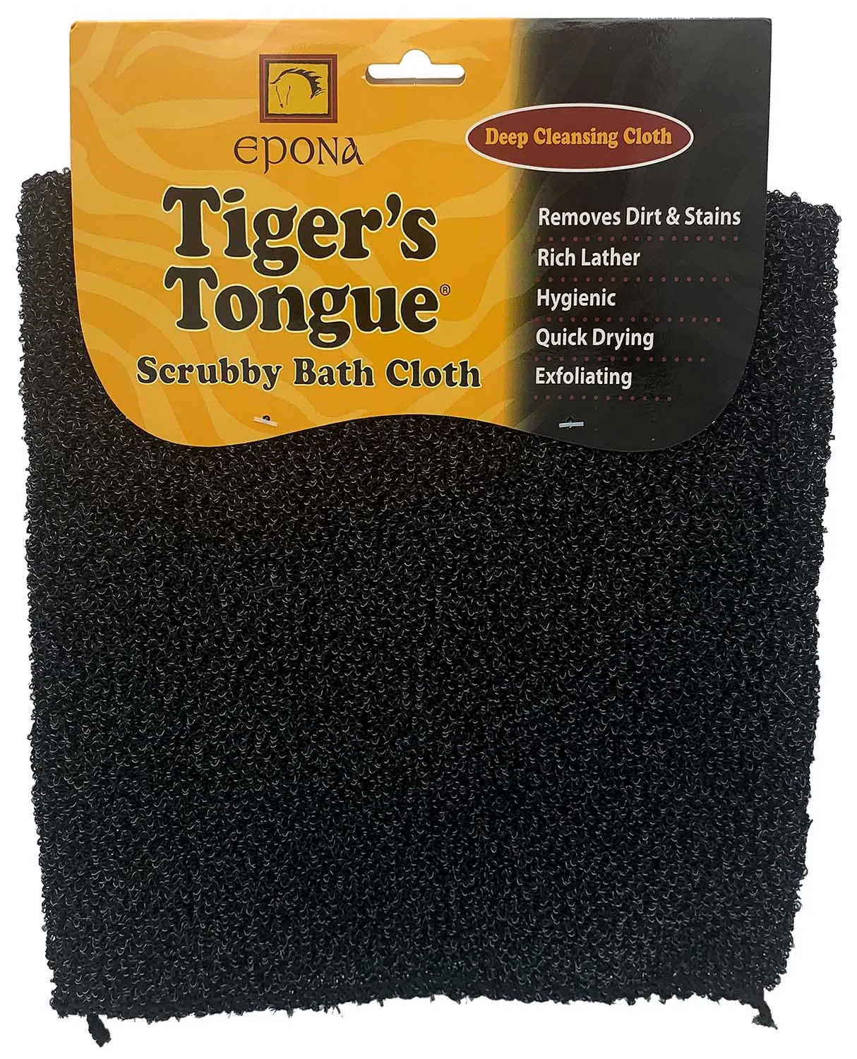 Epona Tigers Tongue Scrubby Bath Cloth for Horse Grooming