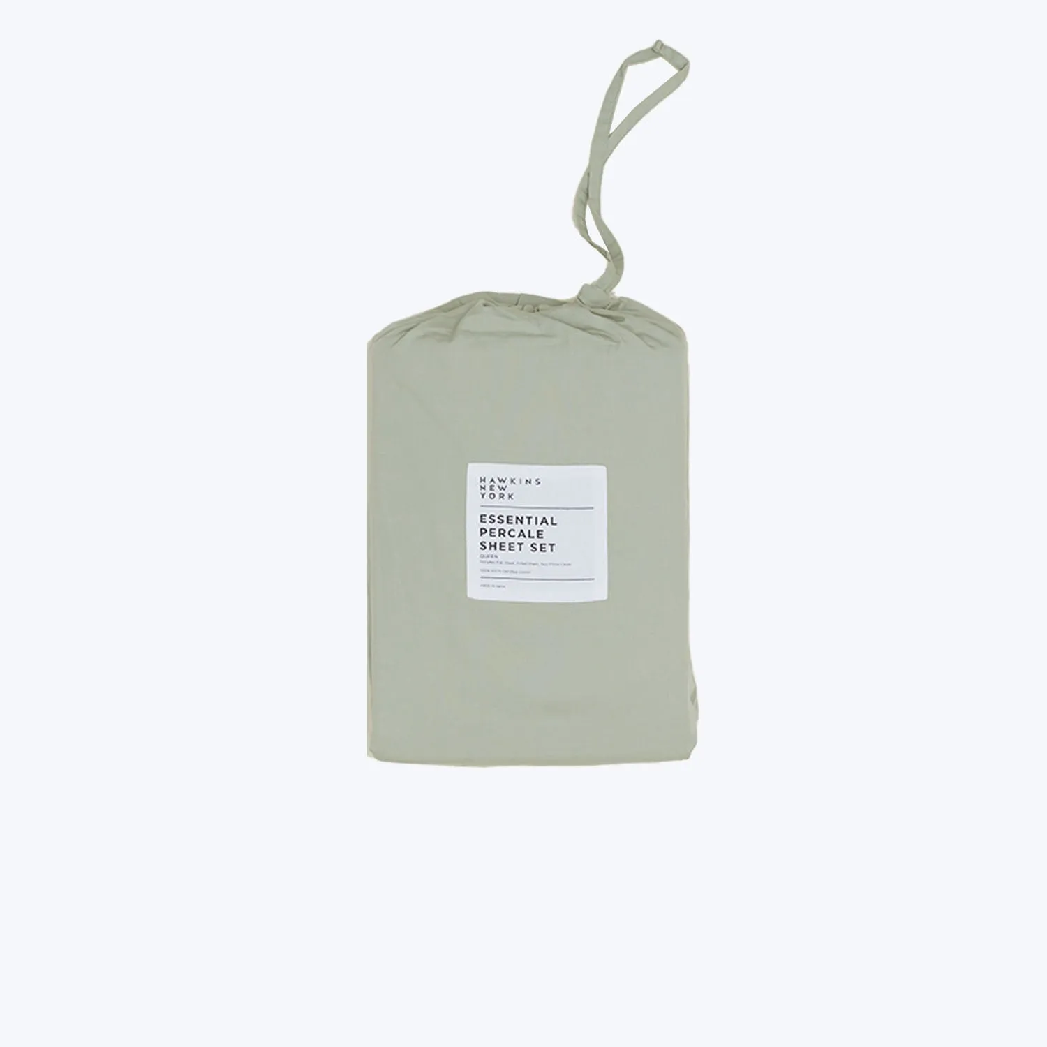 Essential Percale Sheets Sage