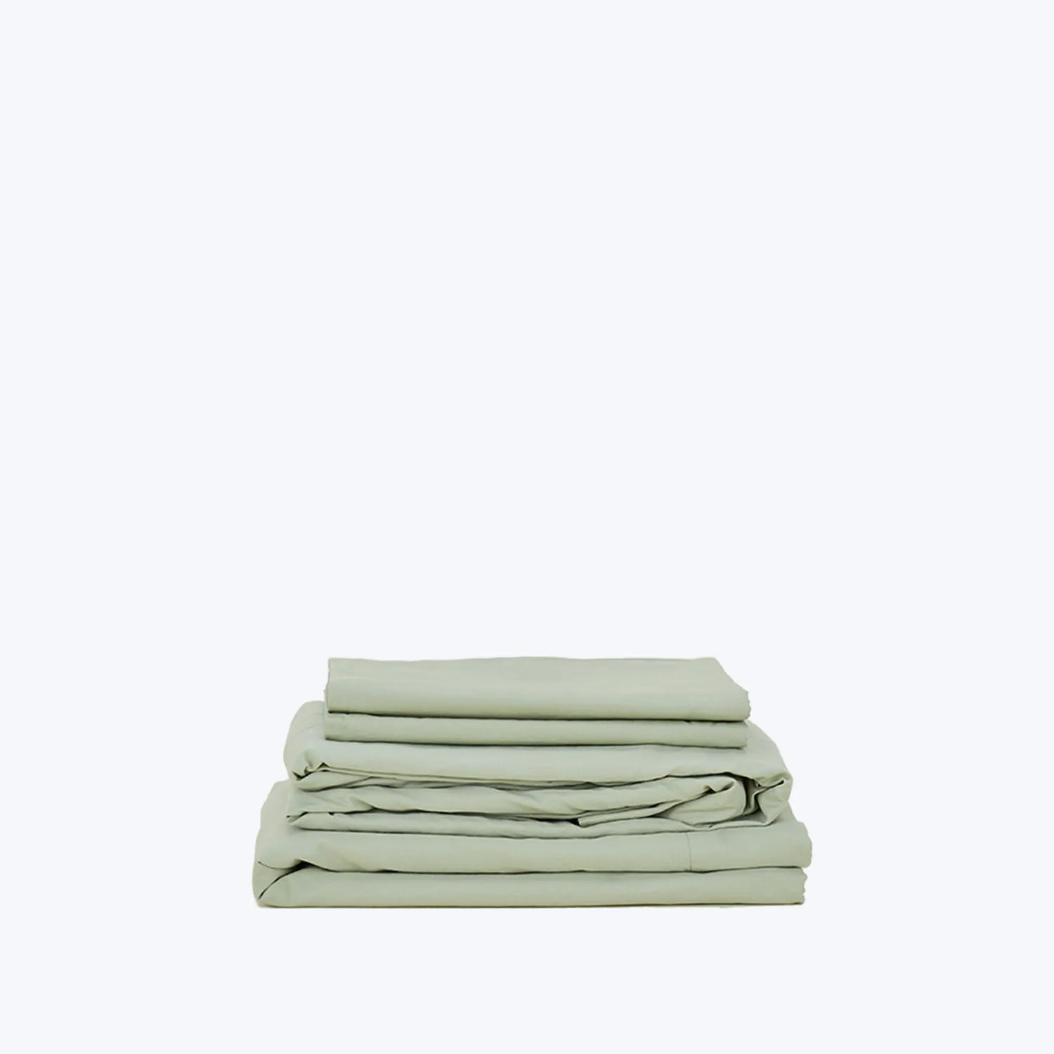 Essential Percale Sheets Sage