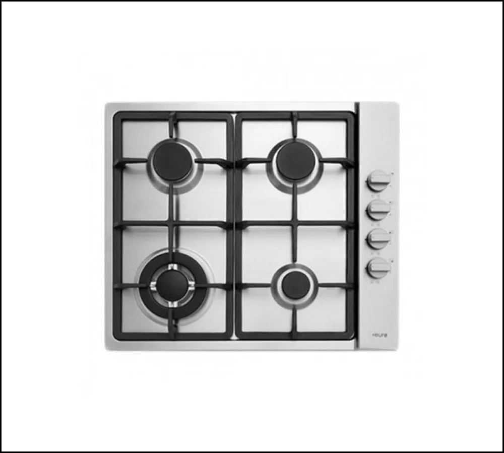 Euro Appliances ECT60GX Cooktop Stainless Steel Gas Cooktop