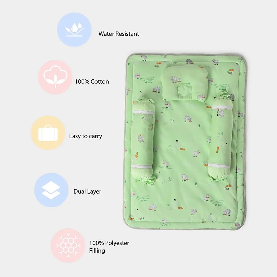 Farm Friends Green Mattress Set (Pack Of 4)