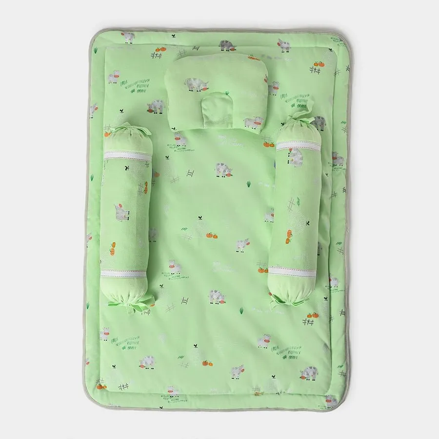 Farm Friends Green Mattress Set (Pack Of 4)