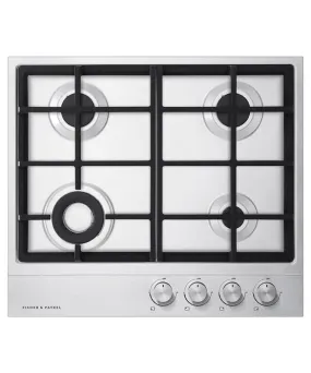 Fisher Paykel - 23.625 inch wide Gas Cooktop in Stainless - CG244DNGX1 N