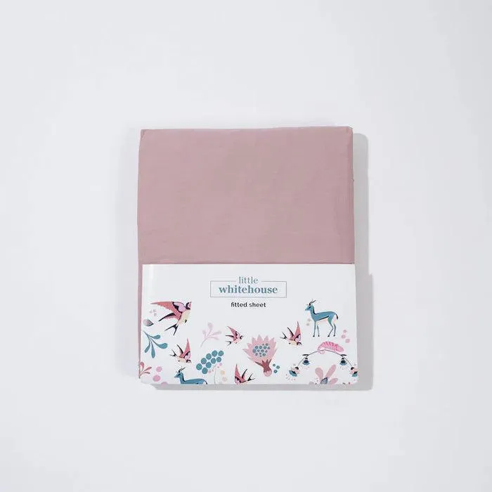 Fitted Sheet - Dusty Pink | Single Three Quarter & Double