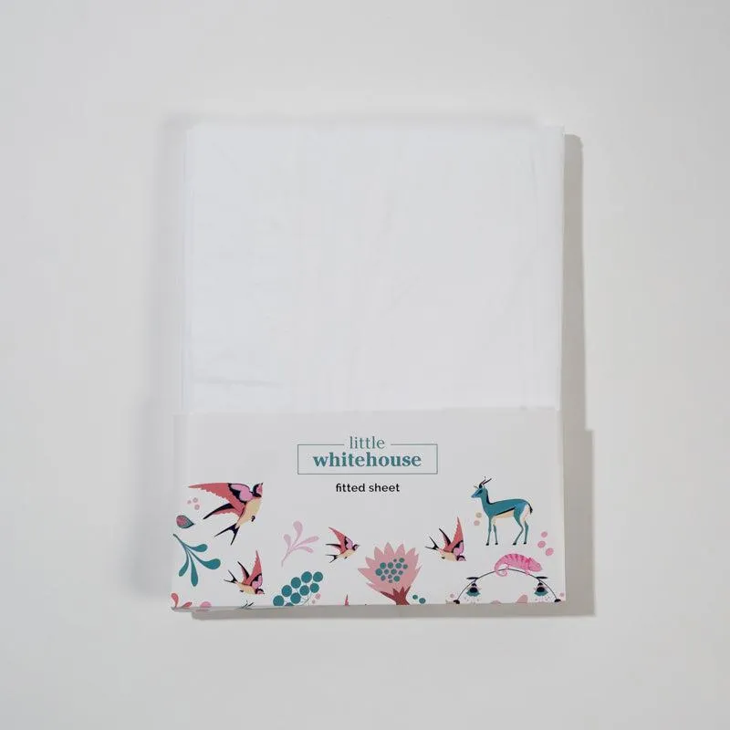 Fitted Sheet - White | Single Three Quarter & Double