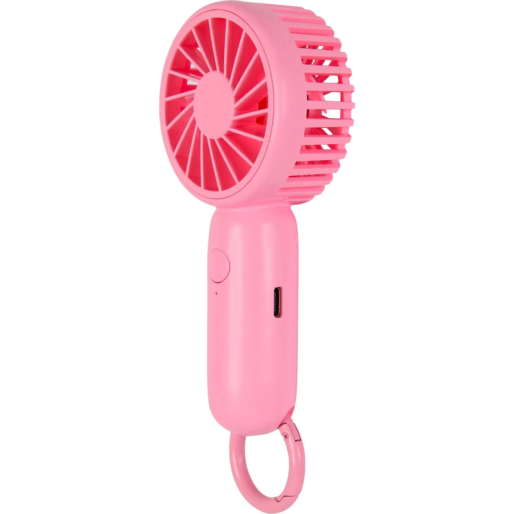 Flea Market Mini Handheld Fan (Pop Pink)