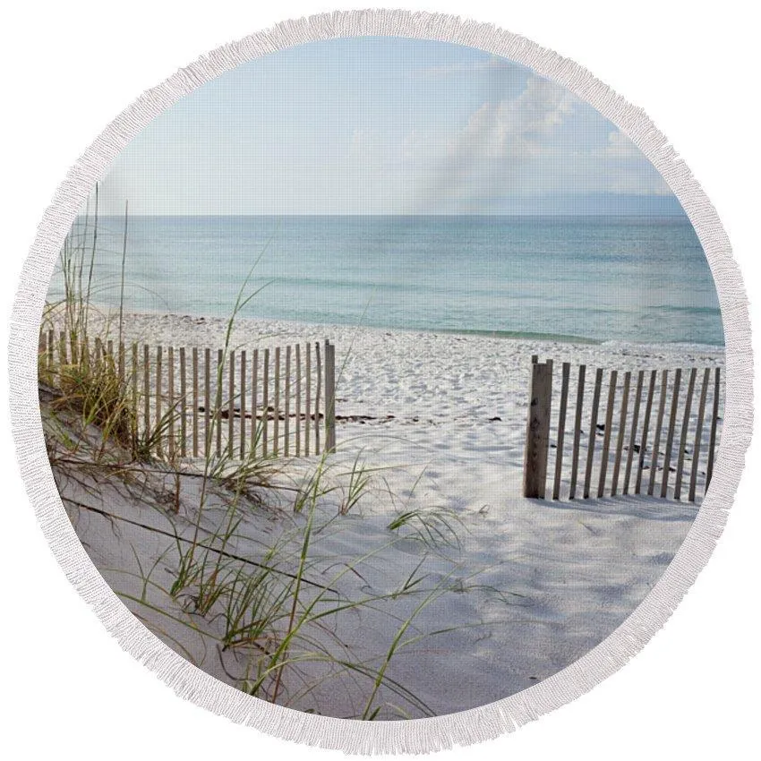 Florida Dreaming Round Beach Towel Collection