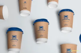 Free Awesome Coffee Cup Mockup