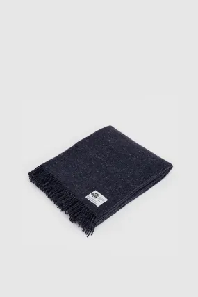 Fringe Blanket - Indigo