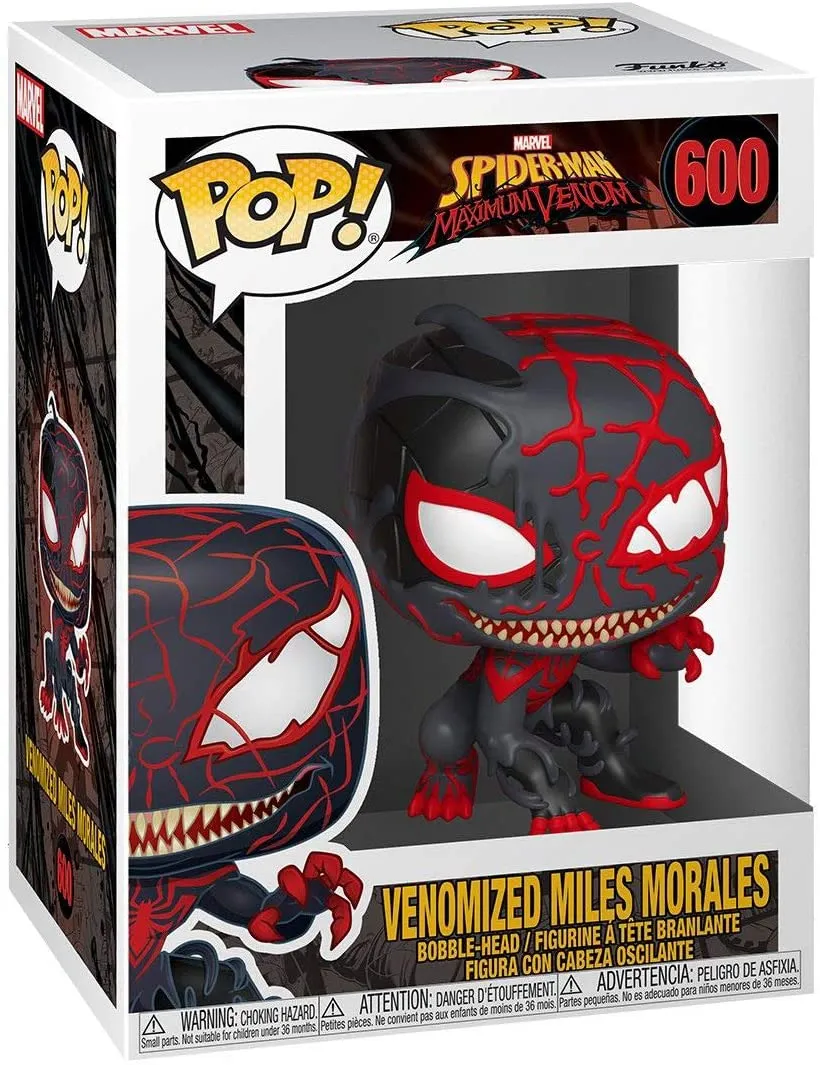 Funko Pop! Marvel: Marvel Venom - Miles Morales, Multicolor (46459)