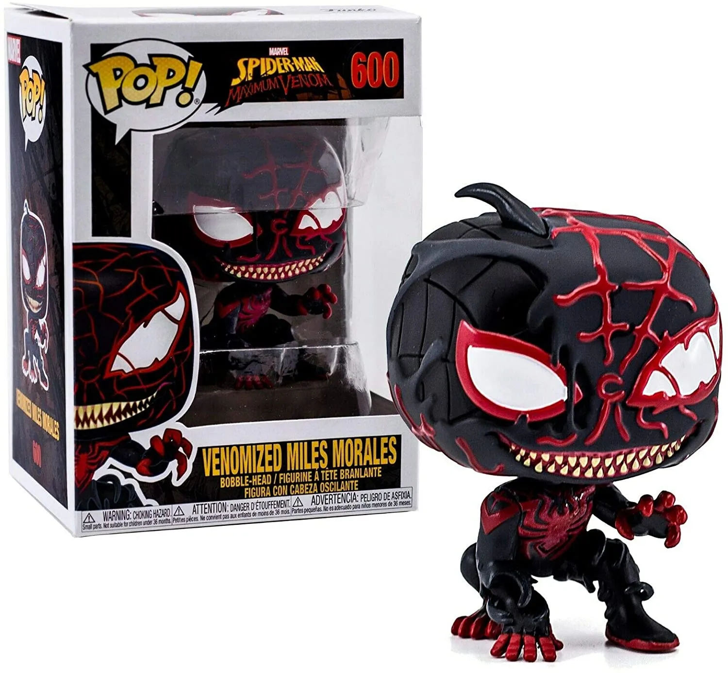 Funko Pop! Marvel: Marvel Venom - Miles Morales, Multicolor (46459)