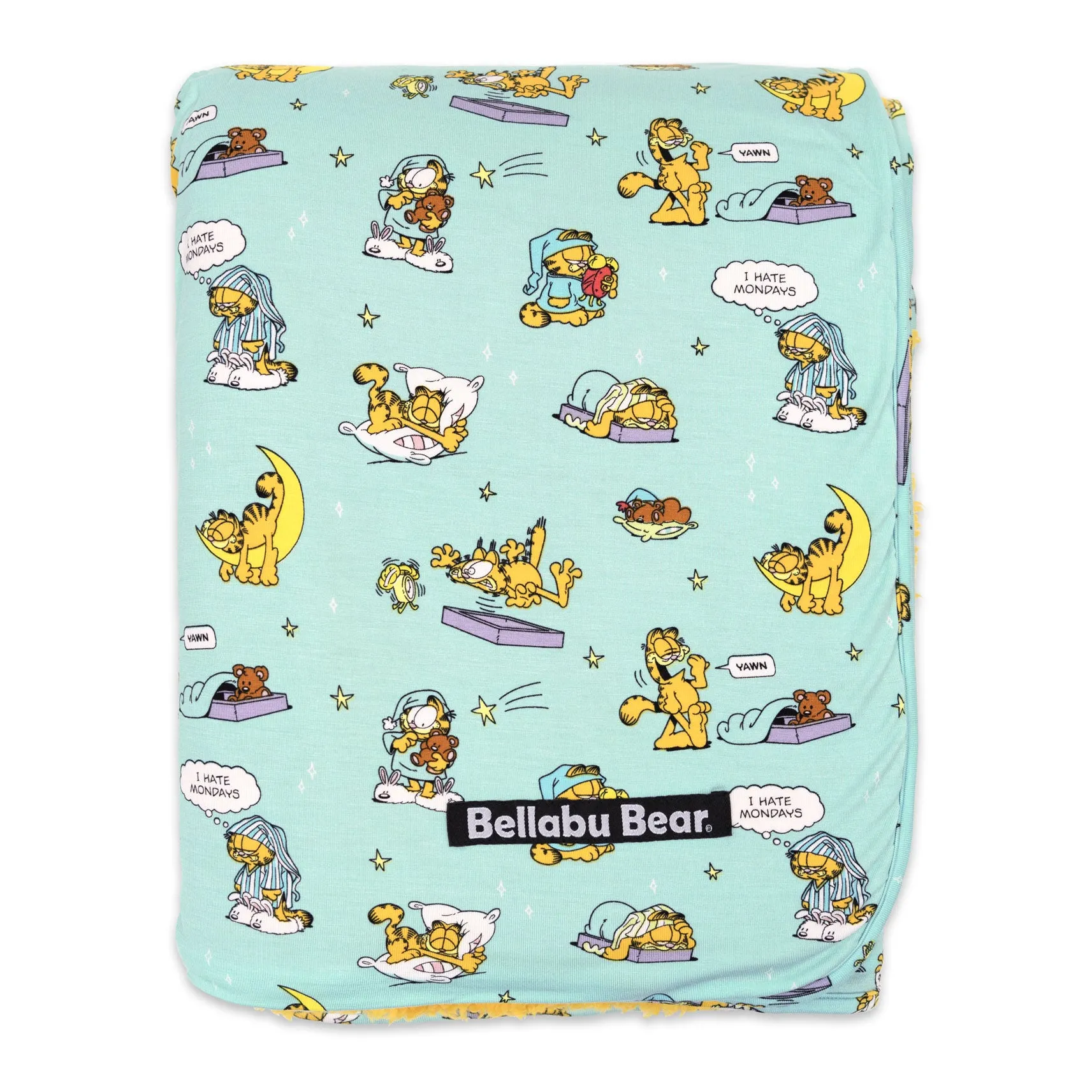 Garfield: Lazy Mondays Sherpa Blanket