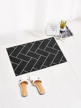 Geometric Pattern Door Mat