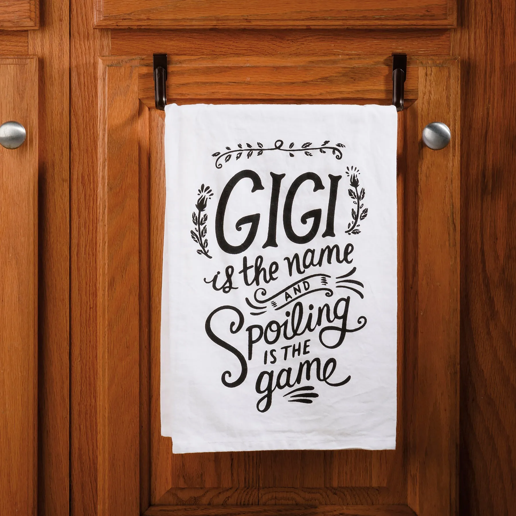 Gigi The Name Spoiling Is The Game Kitchen Towel