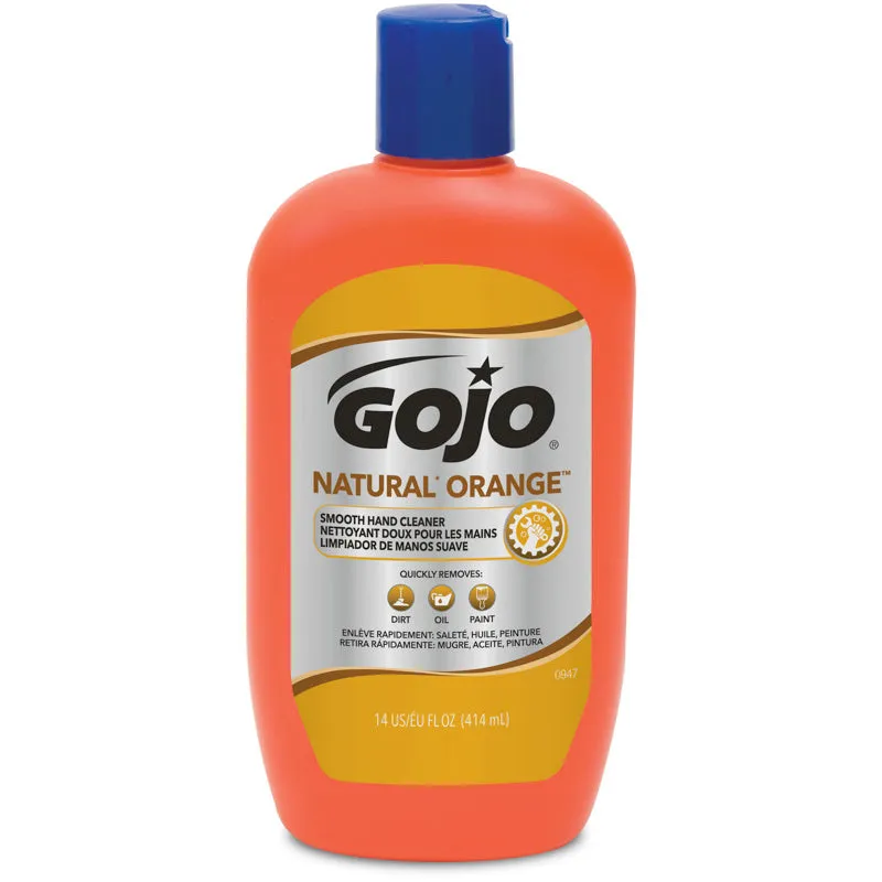 Gojo Natural Orange Citrus Scent Hand Cleaner 14 oz