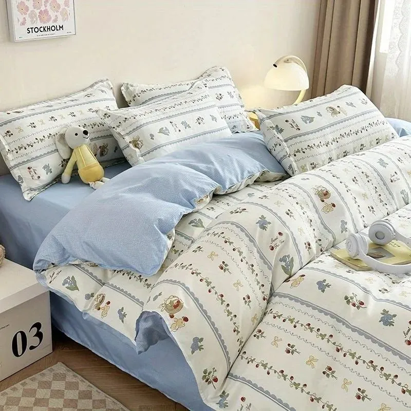 Gradient Linen Bedding Set