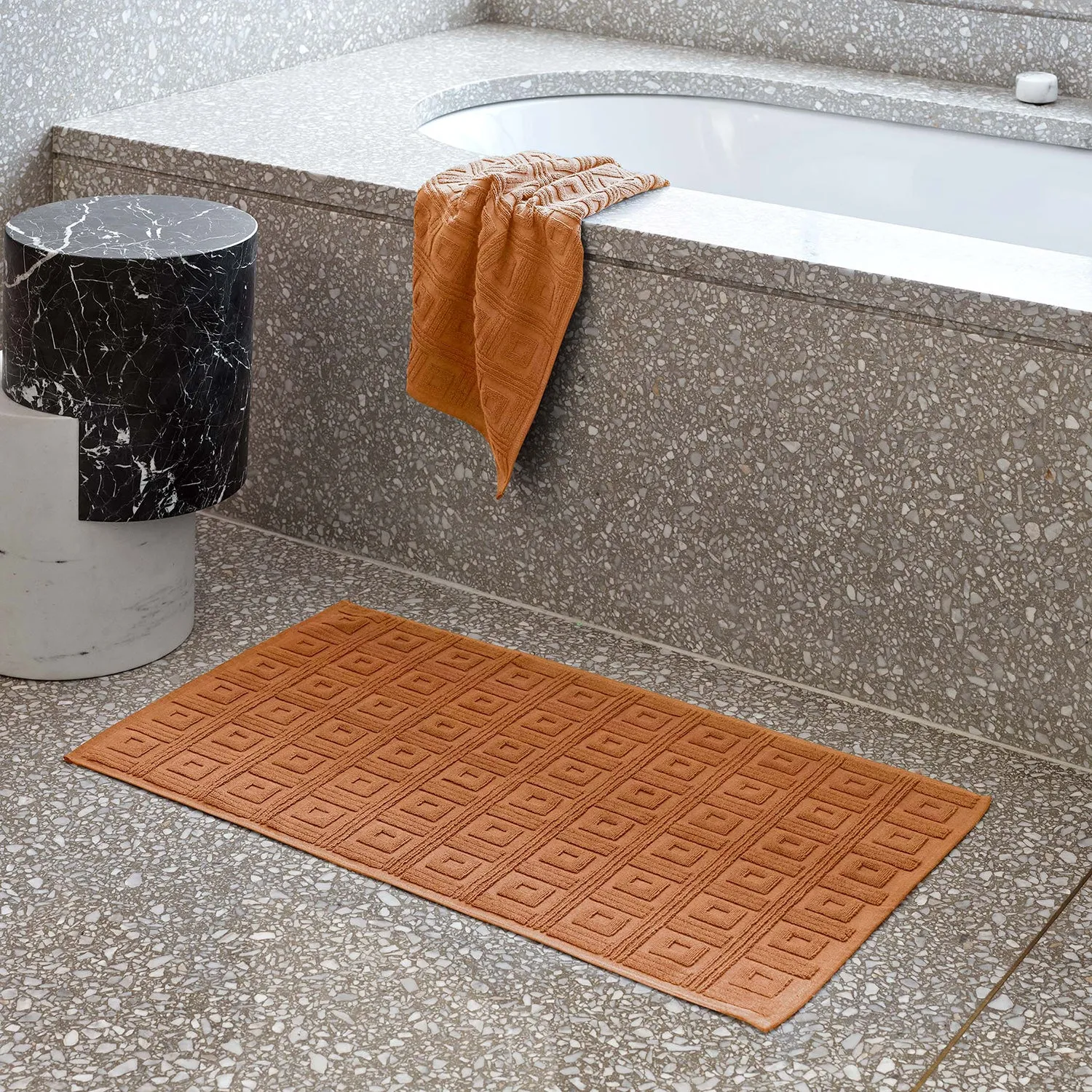 greg natale | astoria towelling collection | terracotta - DC