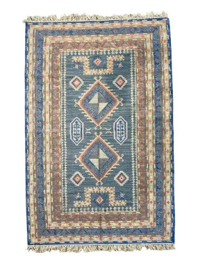 Hand Knotted Wool & Cotton  RUG 10 (5x8 ft)