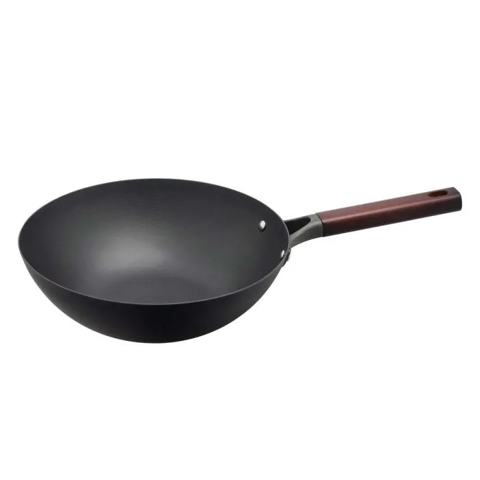 Helen's Asian Kitchen Deluxe Pre-Seasoned Wok 12"