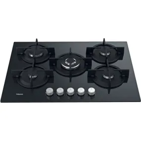 Hotpoint HGS 72S BK Hob Black