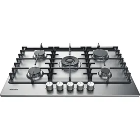 Hotpoint PPH 75G DF IX UK Gas Hob Silver