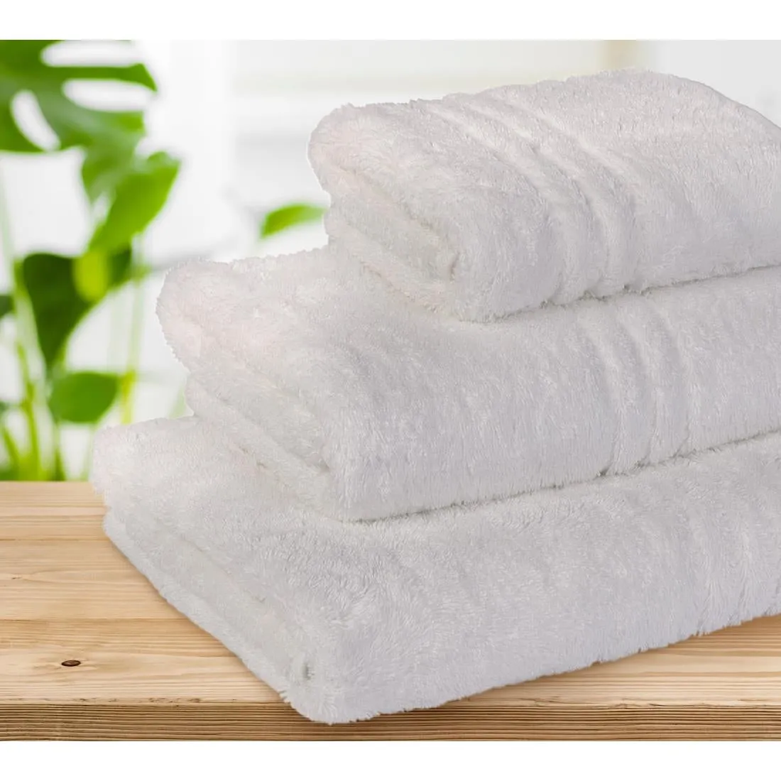 HP388 EcoKnit Hand Towel White, 650gsm