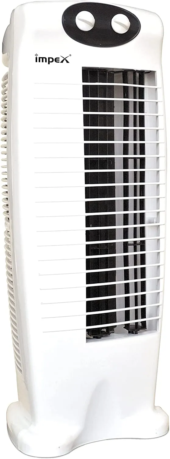 Impex TWISTER PRO 170W 1200 RPM Tower Fan with 2 Speed Control Swing Mode 2 years Warranty, White