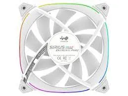 InWin Sirius Extreme Pure ASE120P WHITE 白色 RGB 3 x Fan Kit with ARGB Controller 12cm Case Fan IW-FN-ASE120P-3PK