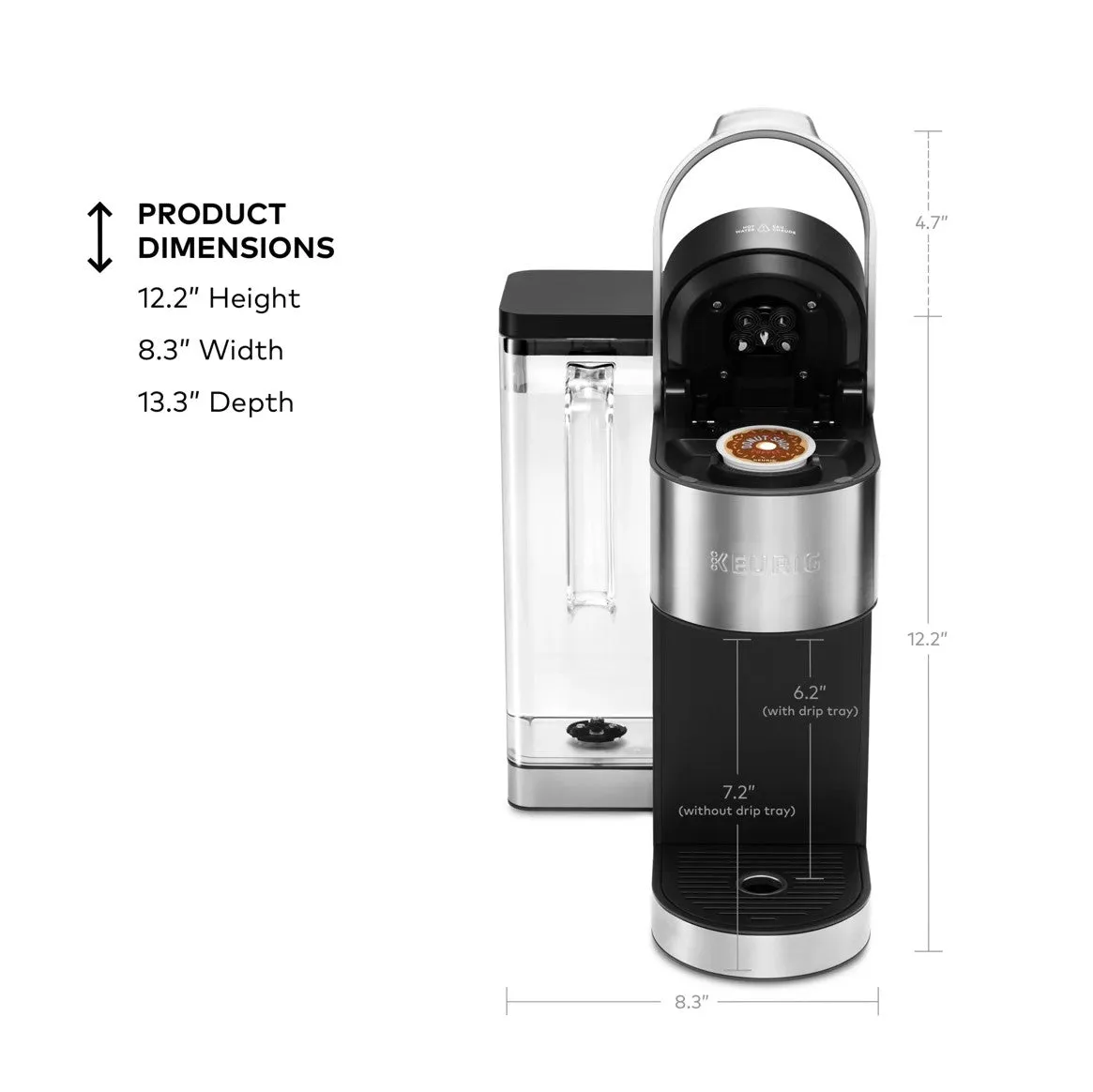 K-Supreme Plus Single Serve Coffee Brewer 5000362104