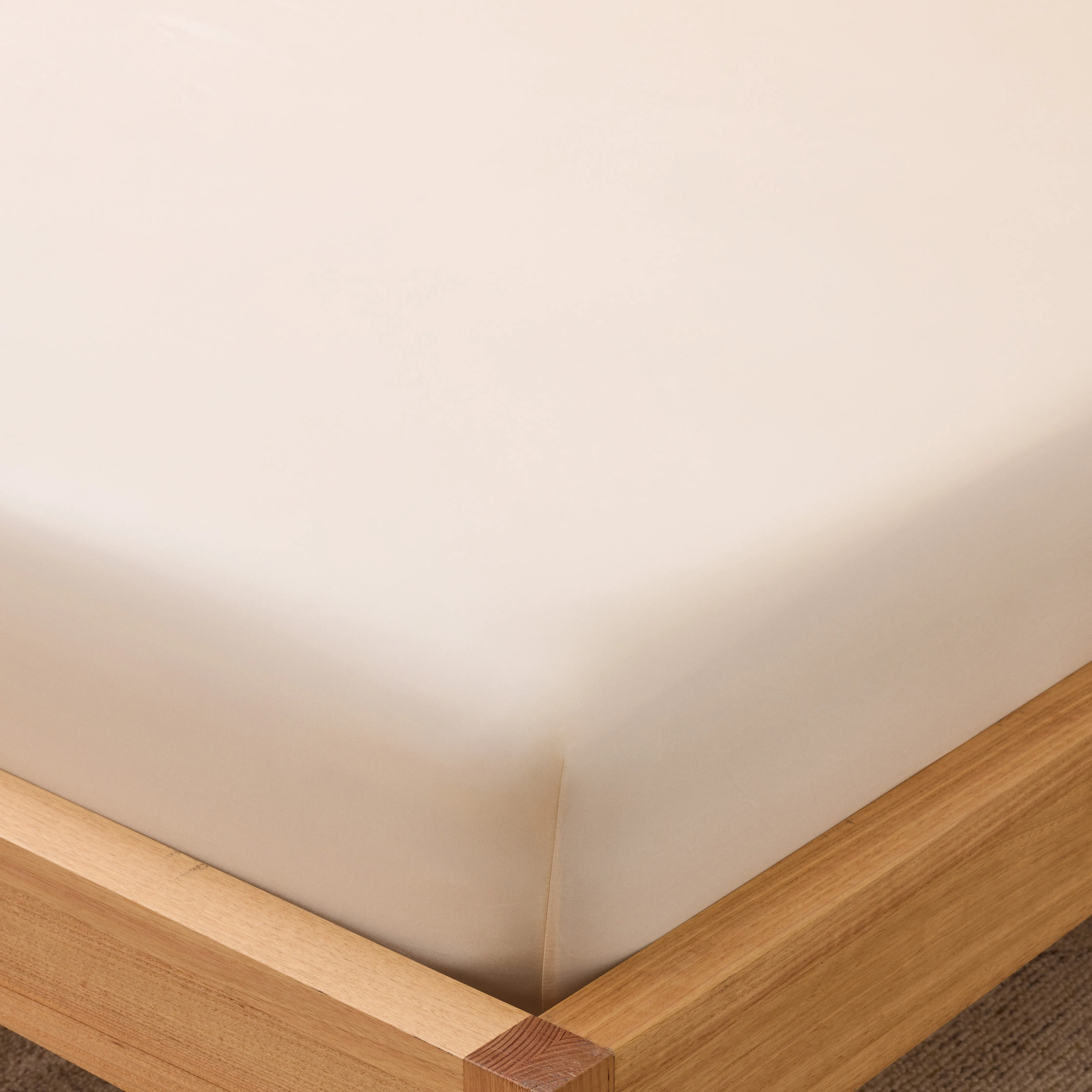 Kane Bamboo - Warm White Fitted Sheet