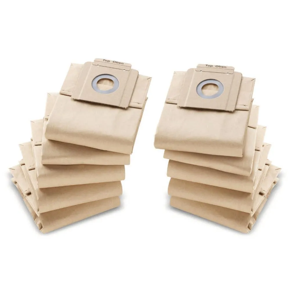 Karcher Paper Filter Bags | 10 Pack | 6.904-333.0