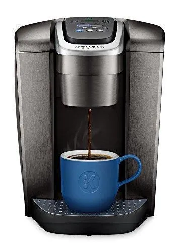 Keurig K-Elite Coffee Maker, Single Serve K-Cup Pod Coffee Brewer, With Iced Coffee Capability, Brushed Slate