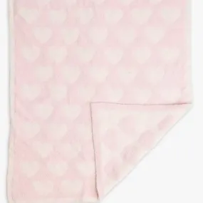 Kids Luxury Soft Throw Blanket- Hearts