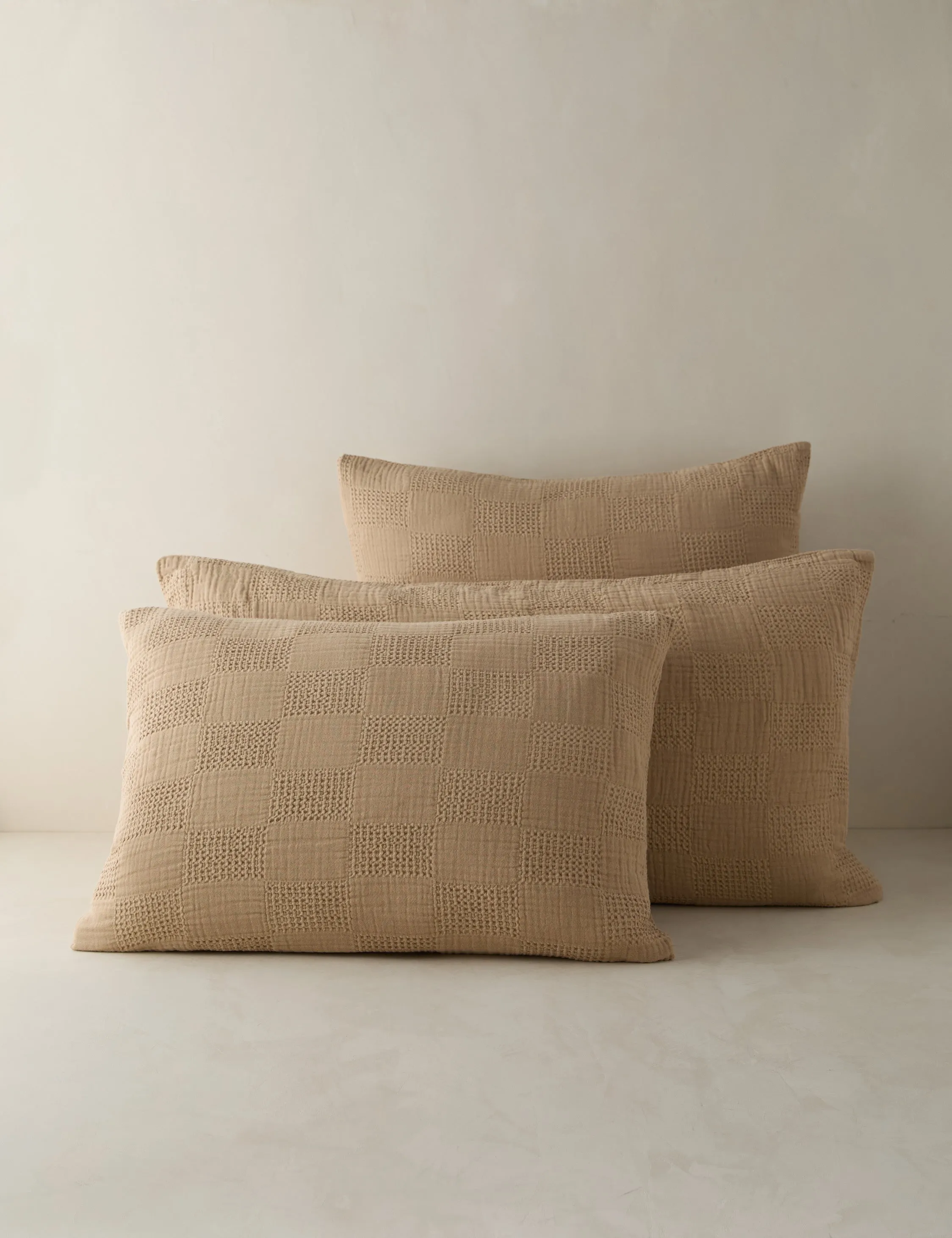 Kingsley Textured Cotton Sham