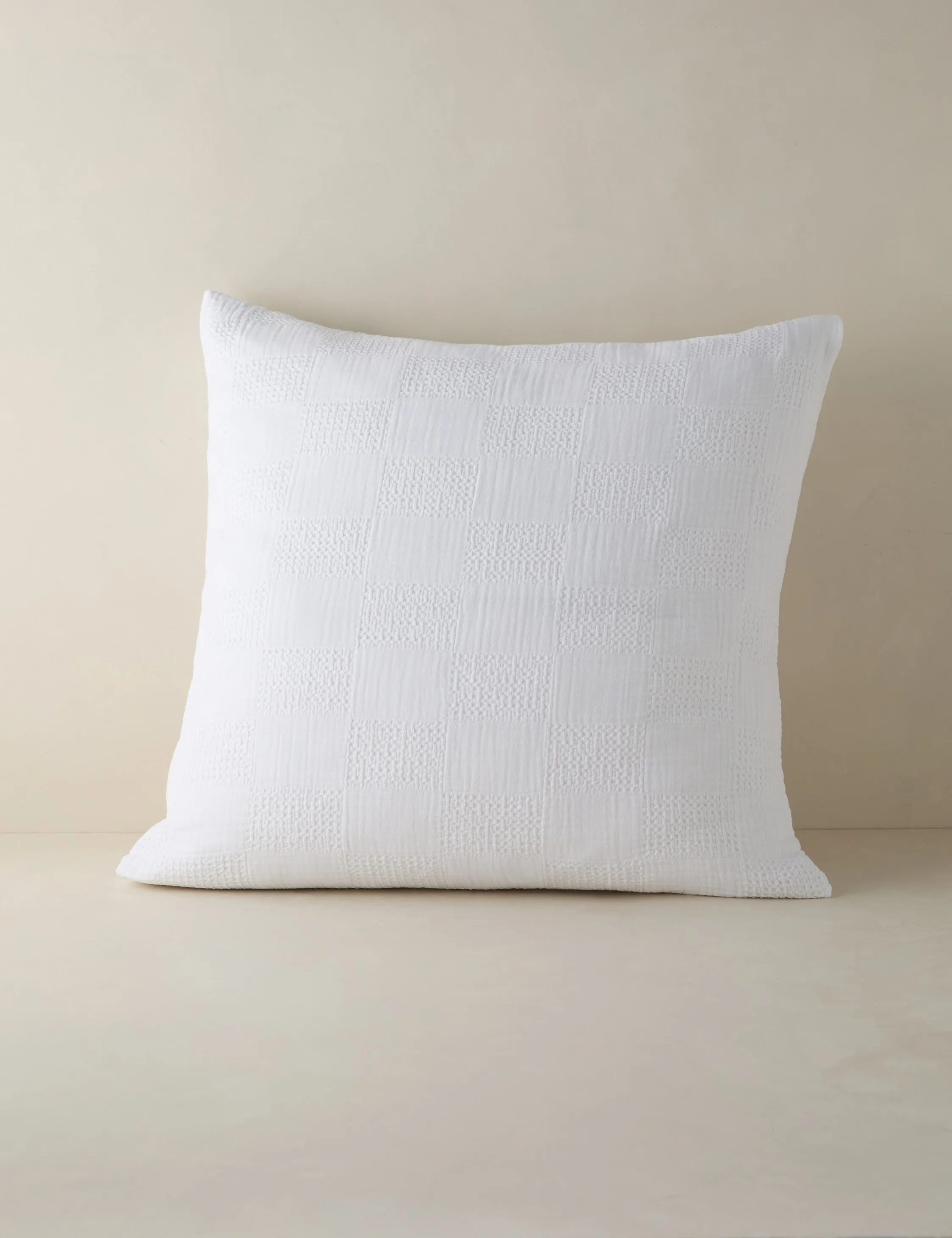 Kingsley Textured Cotton Sham