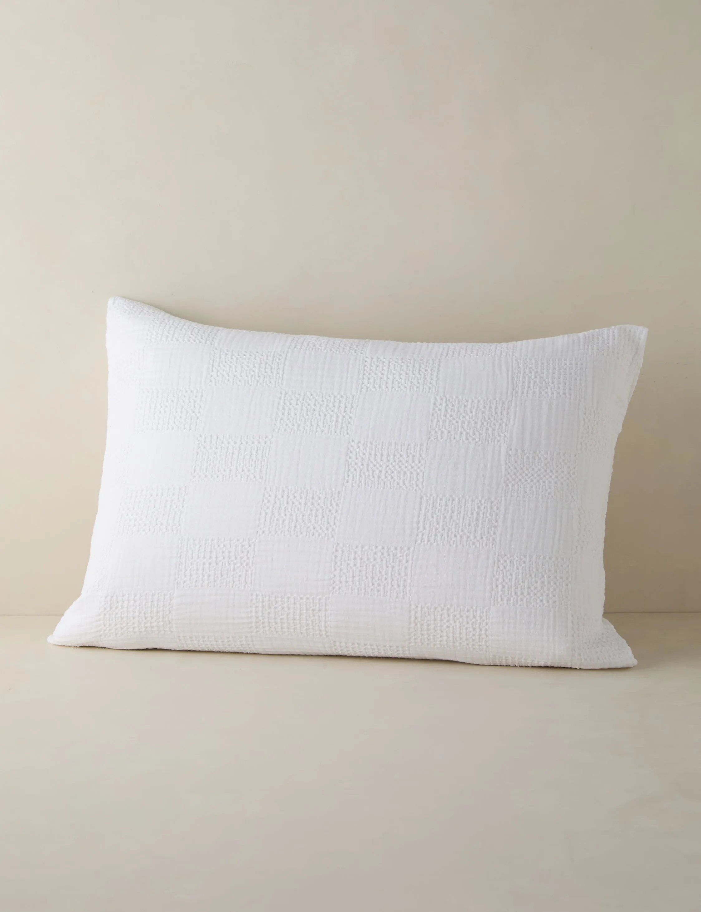 Kingsley Textured Cotton Sham