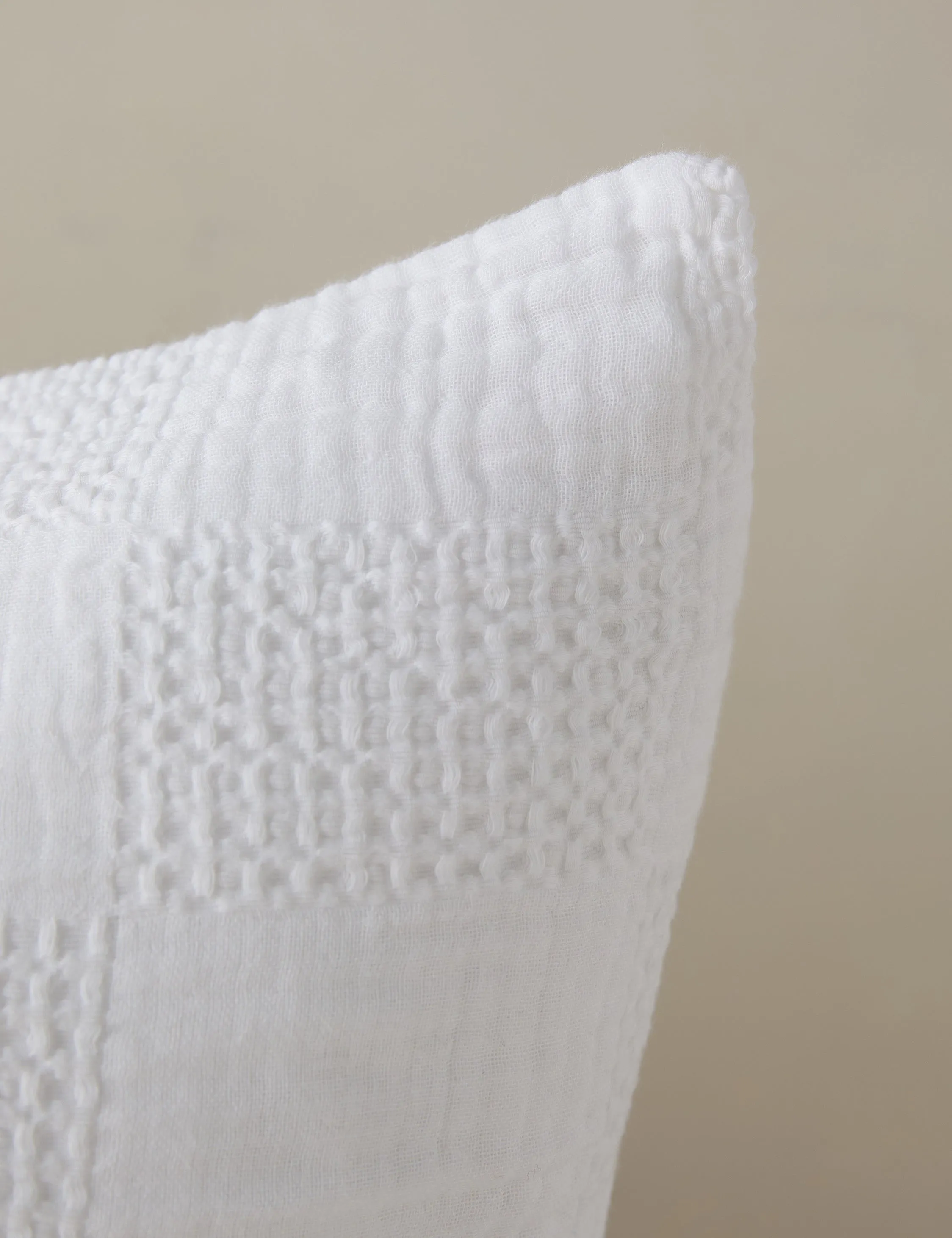 Kingsley Textured Cotton Sham