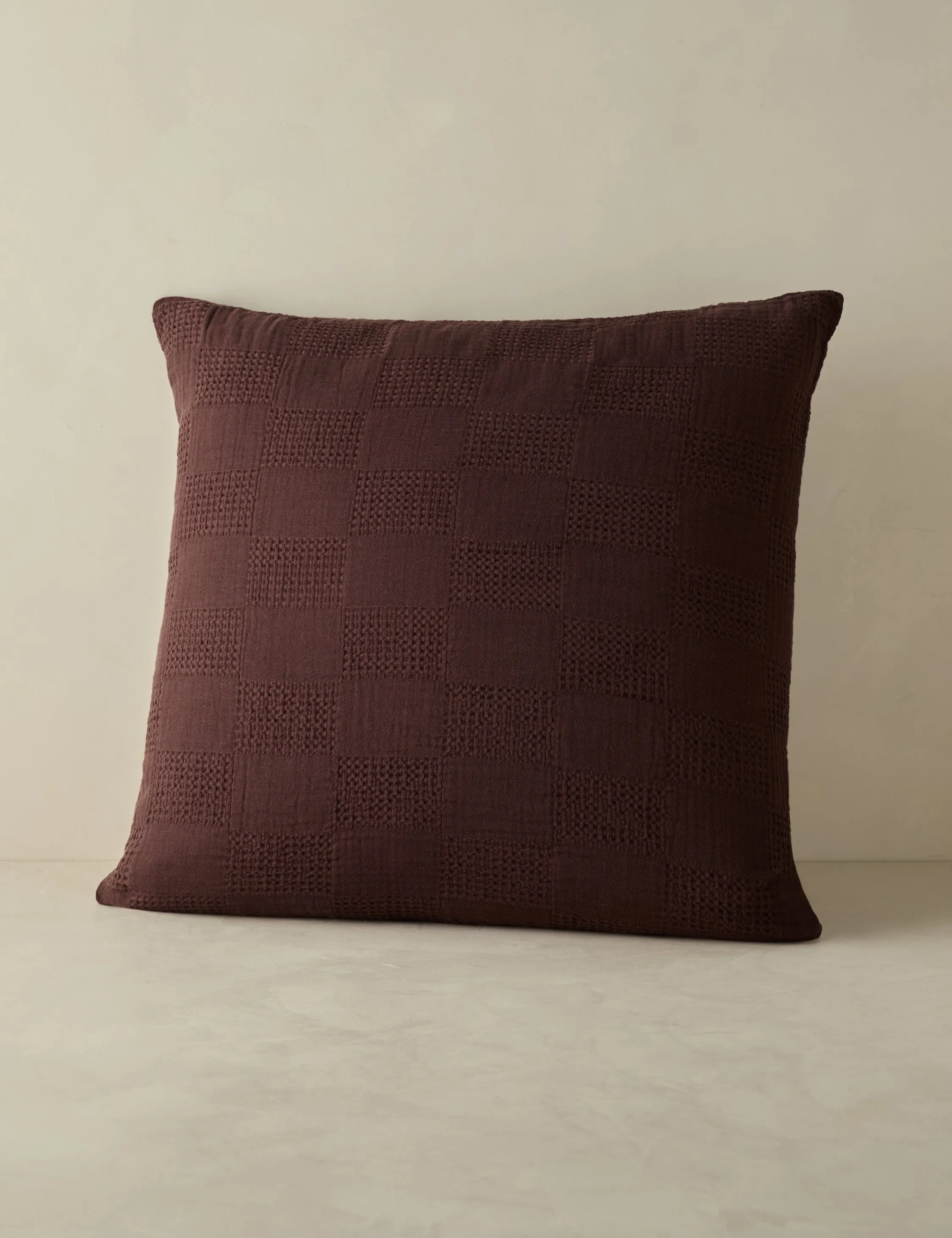 Kingsley Textured Cotton Sham