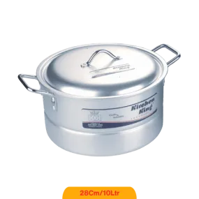 KITCHEN KING 2 IN 1 STEAMER AND COOKER 28CM