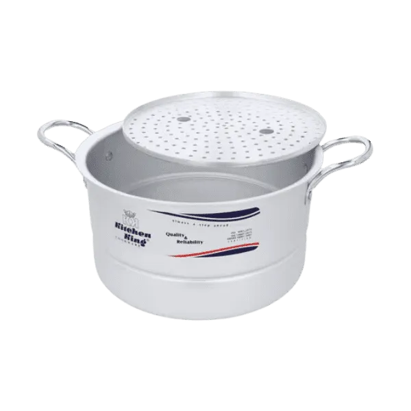 KITCHEN KING 2 IN 1 STEAMER AND COOKER 28CM