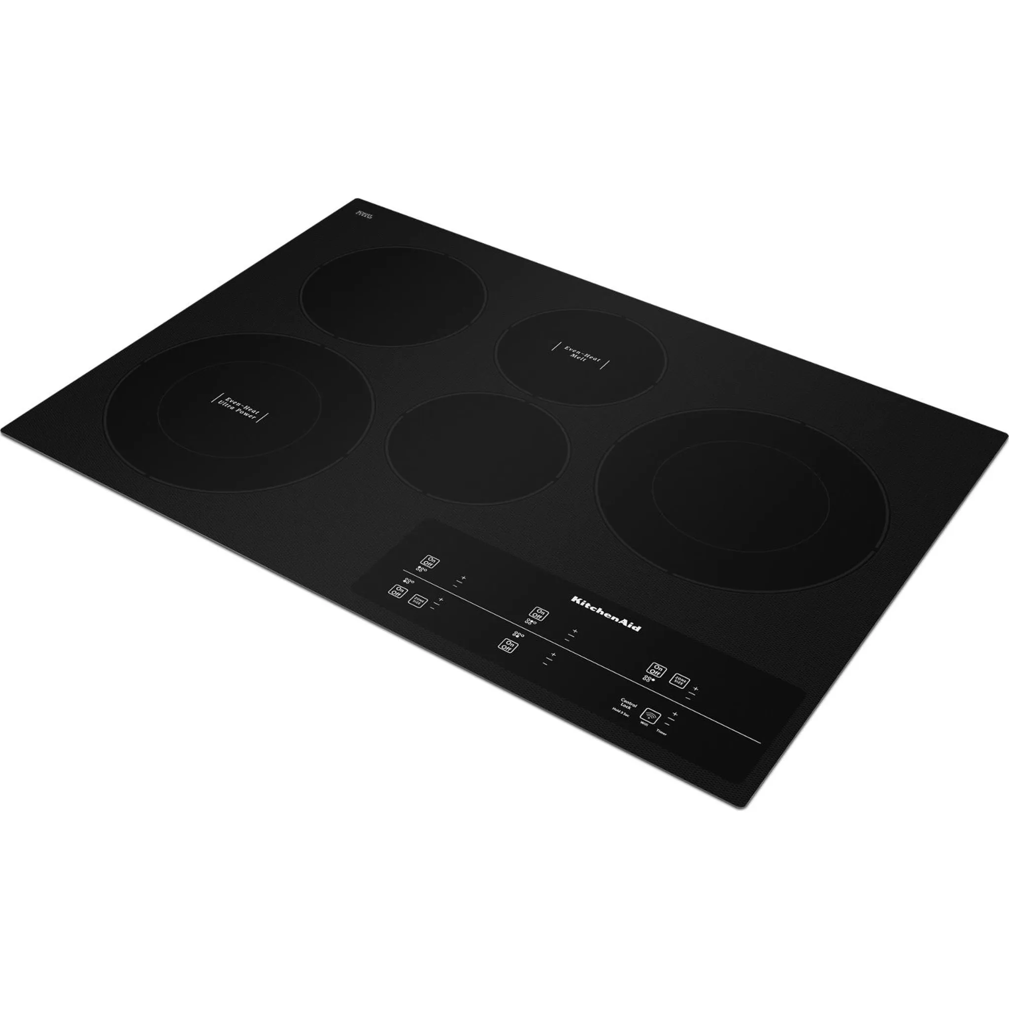 KitchenAid 30" Cooktop (KCES950KBL) - Black