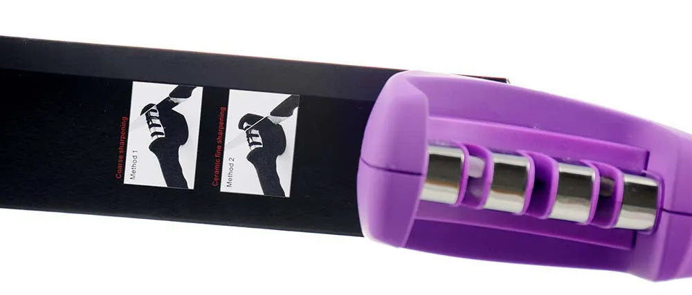 Knife Sharpener: Edge Sharpener - Purple