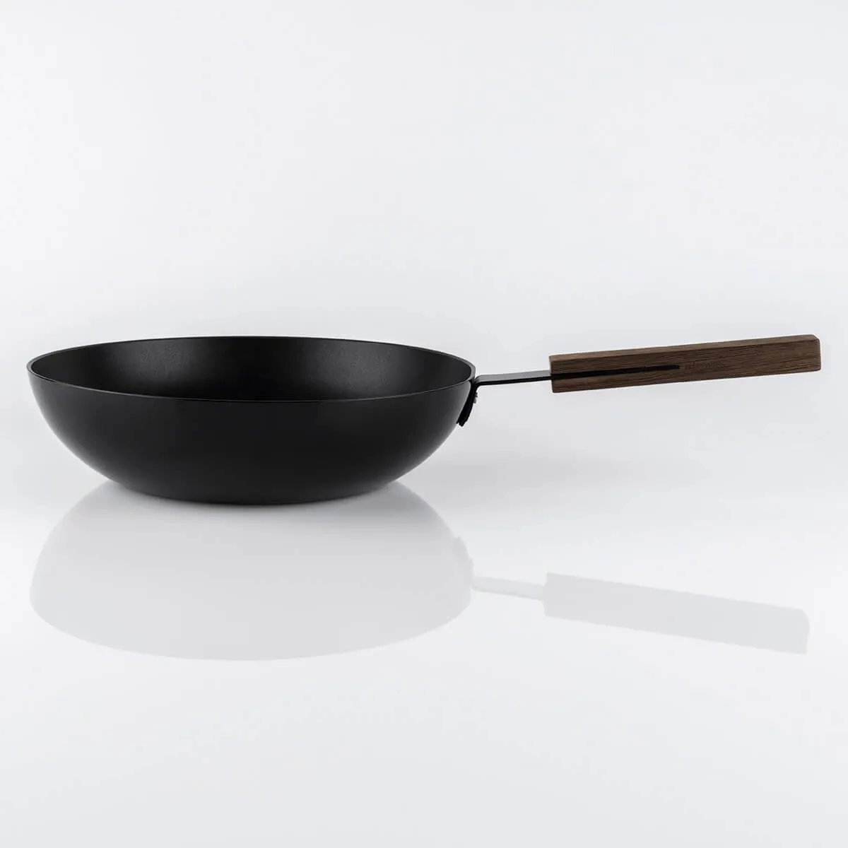 KnIndustrie Black Pasta Pan/Wok - black