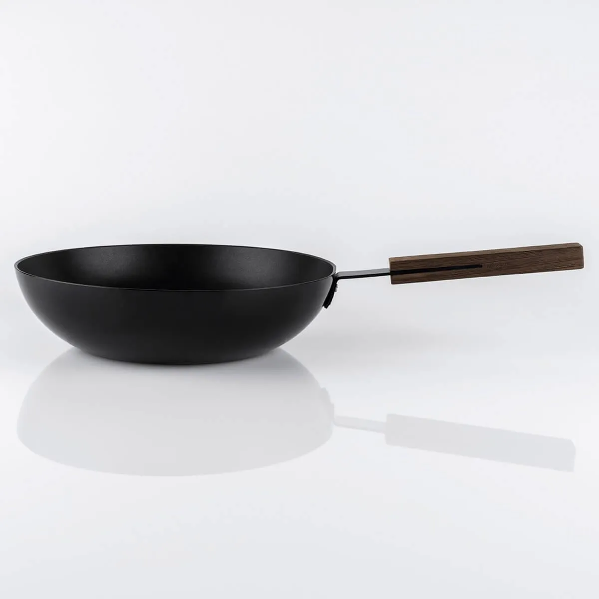 KnIndustrie Black Pasta Pan/Wok - black