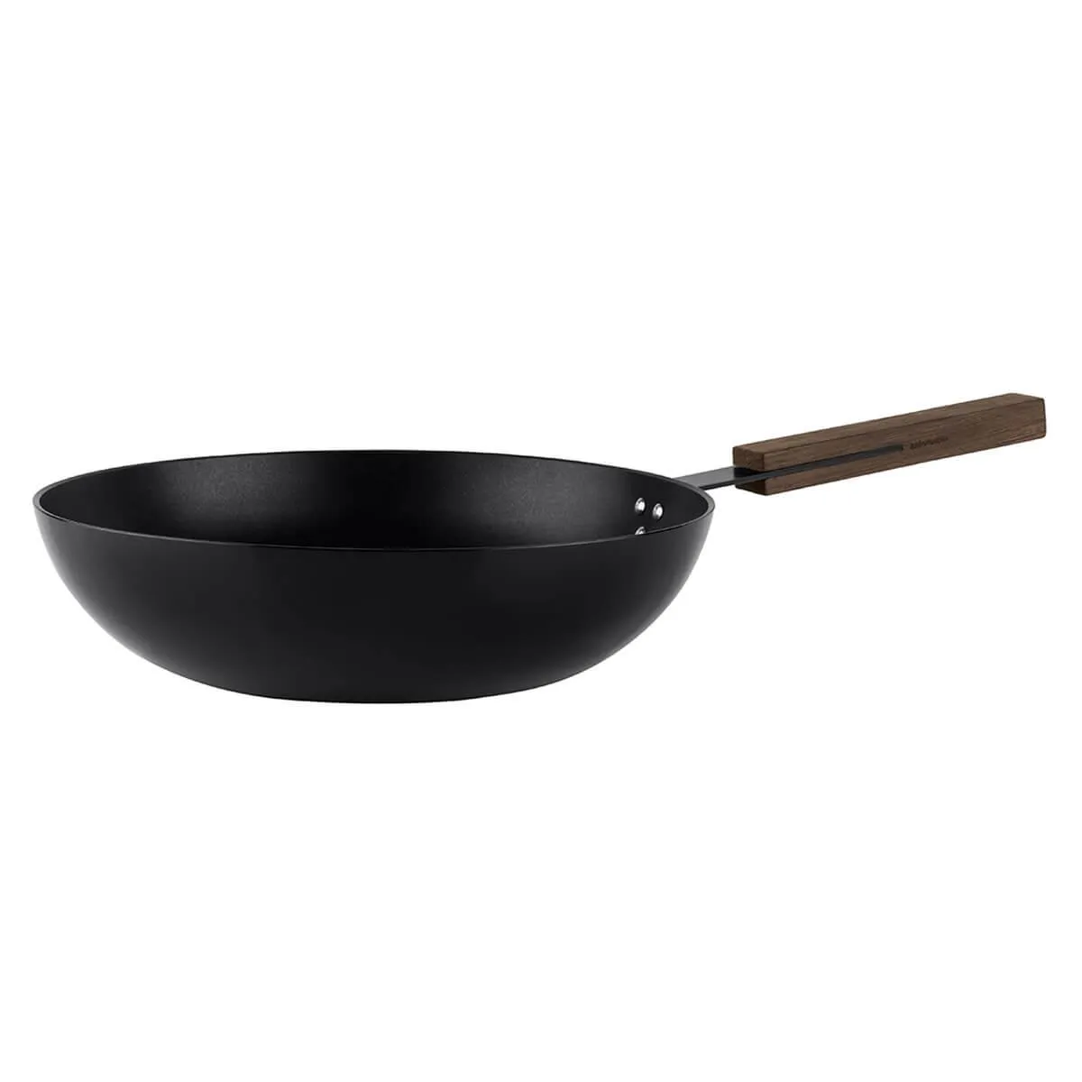 KnIndustrie Black Pasta Pan/Wok - black