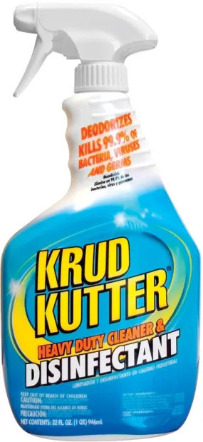 Krud Kutter No Scent Heavy Duty Cleaner and Disinfectant 32 oz 1 pk