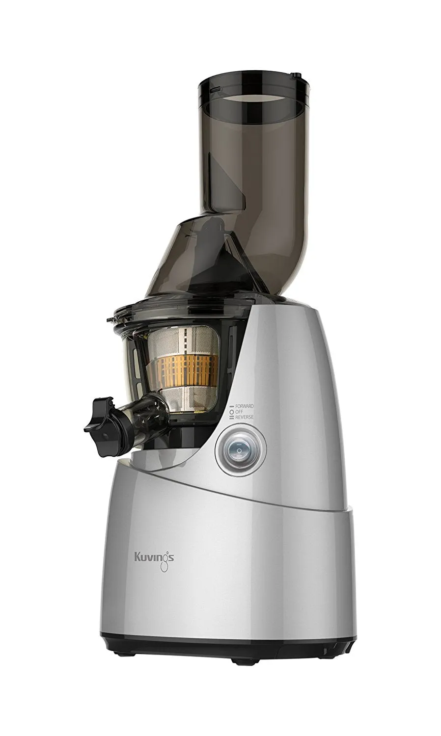 Kuvings BPA-Free Whole Slow Juicer Silver B6000S with Sortbet Maker